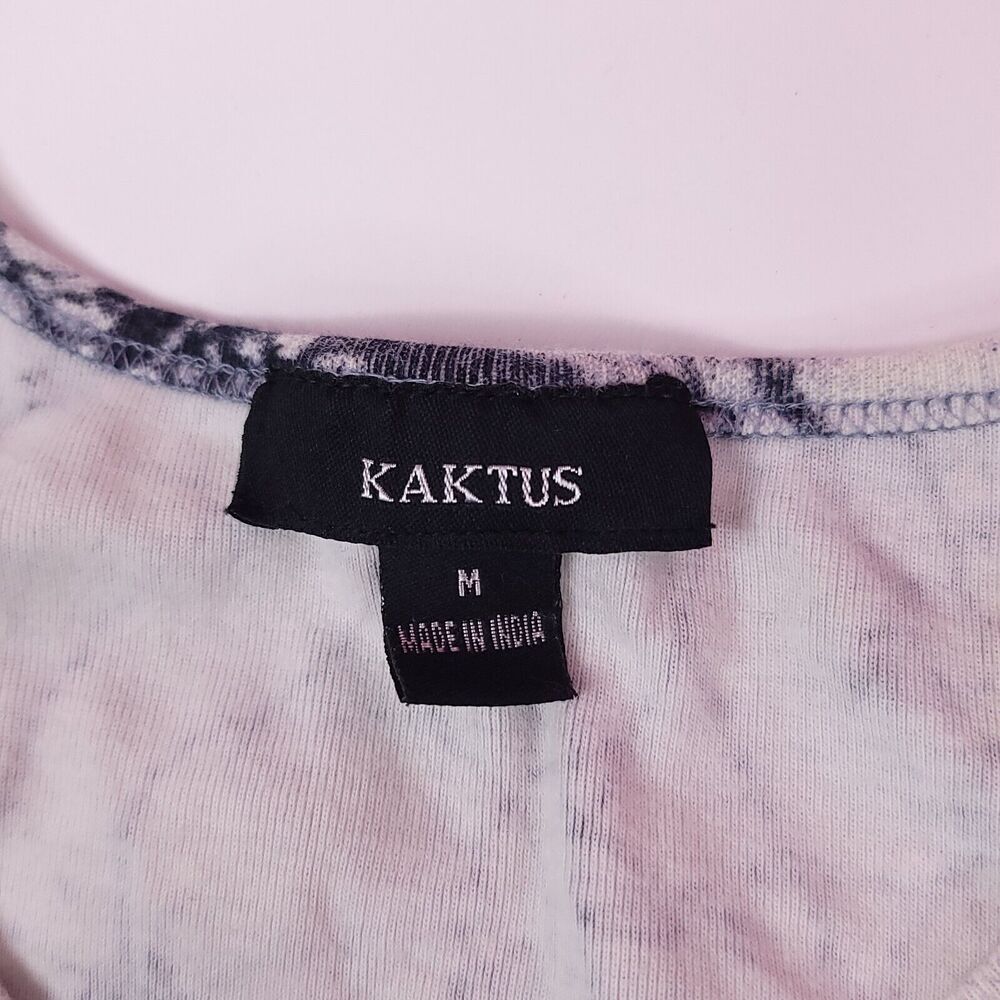 Kaktus Shirt Womens Medium Beaded Short Sleeve St Peter's Basilica Stretch Top - Picture 3 of 9